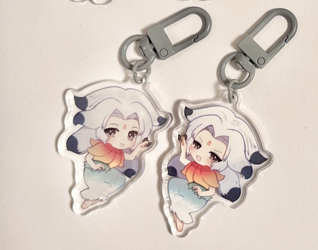 【両面印刷アクキー】文・ナズ・チミ