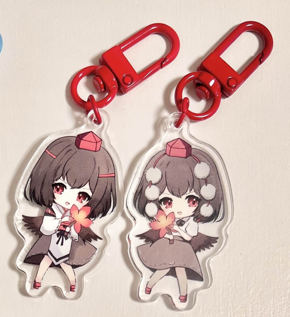 【両面印刷アクキー】文・ナズ・チミ