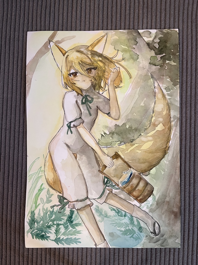 【5/9 0:00~】東方 A5サイズ水彩画