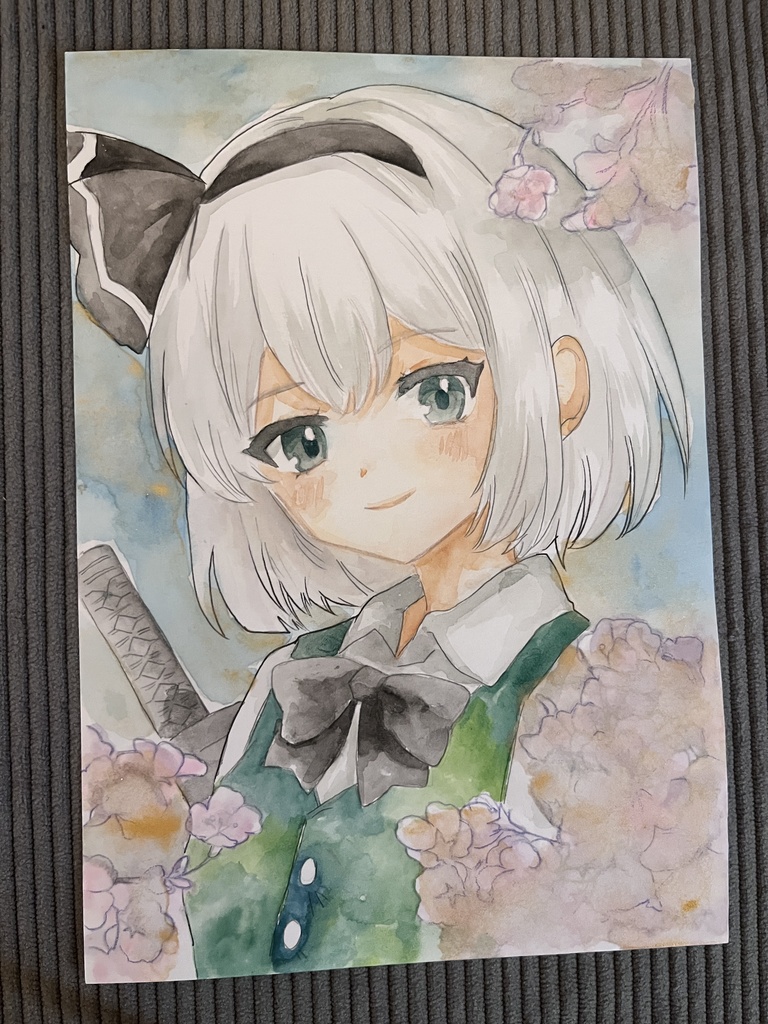 【5/9 0:00~】東方 A5サイズ水彩画