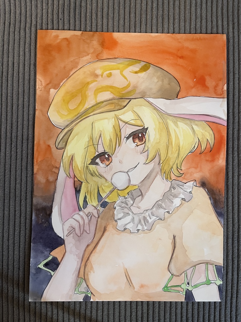 【5/9 0:00~】東方 A5サイズ水彩画
