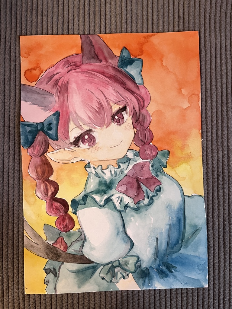 【5/9 0:00~】東方 A5サイズ水彩画
