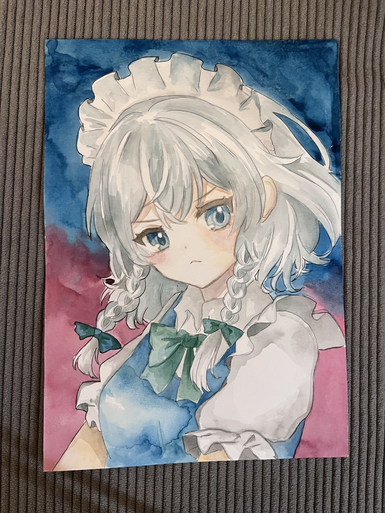 【5/9 0:00~】東方 A5サイズ水彩画