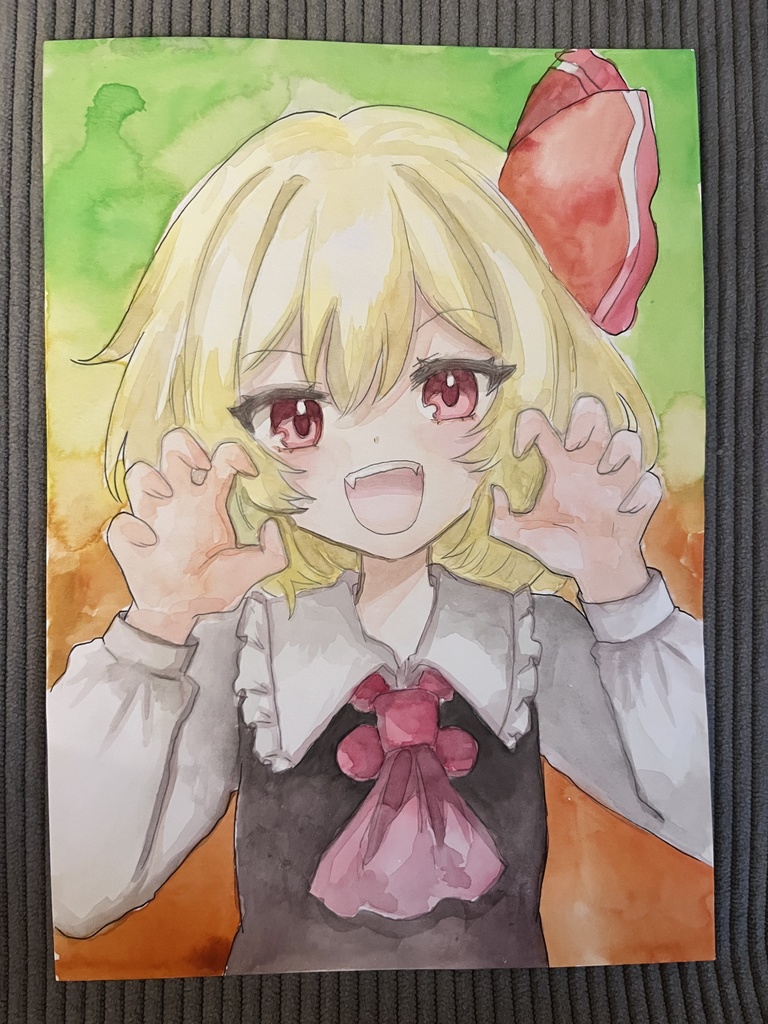 【5/9 0:00~】東方 A5サイズ水彩画