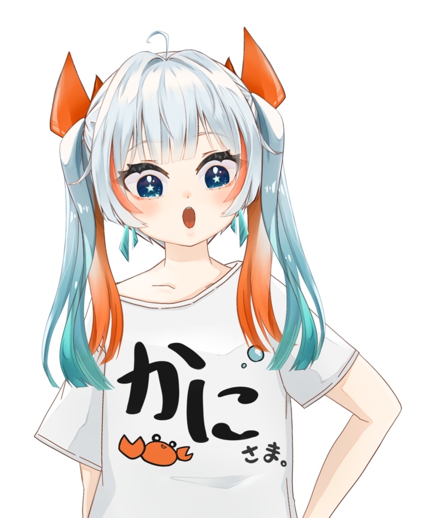 【常設グッズ】かにさまTシャツ
