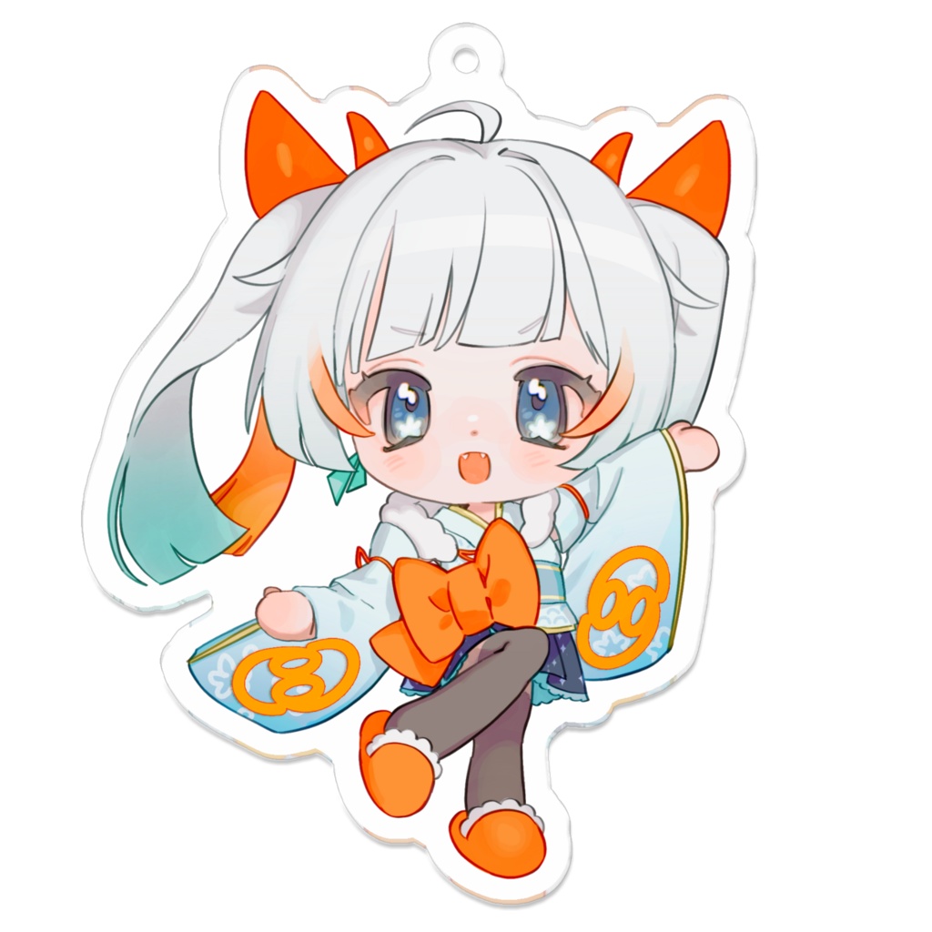 【常設】2026年春服特別イラストアクキー!夏・冬ちびカニちゃそアクリルキーホルダー