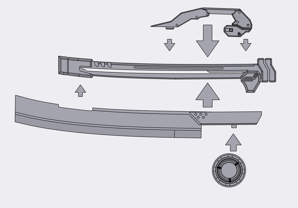 抜刀「神楽」&鞘刀「鬼切丸」