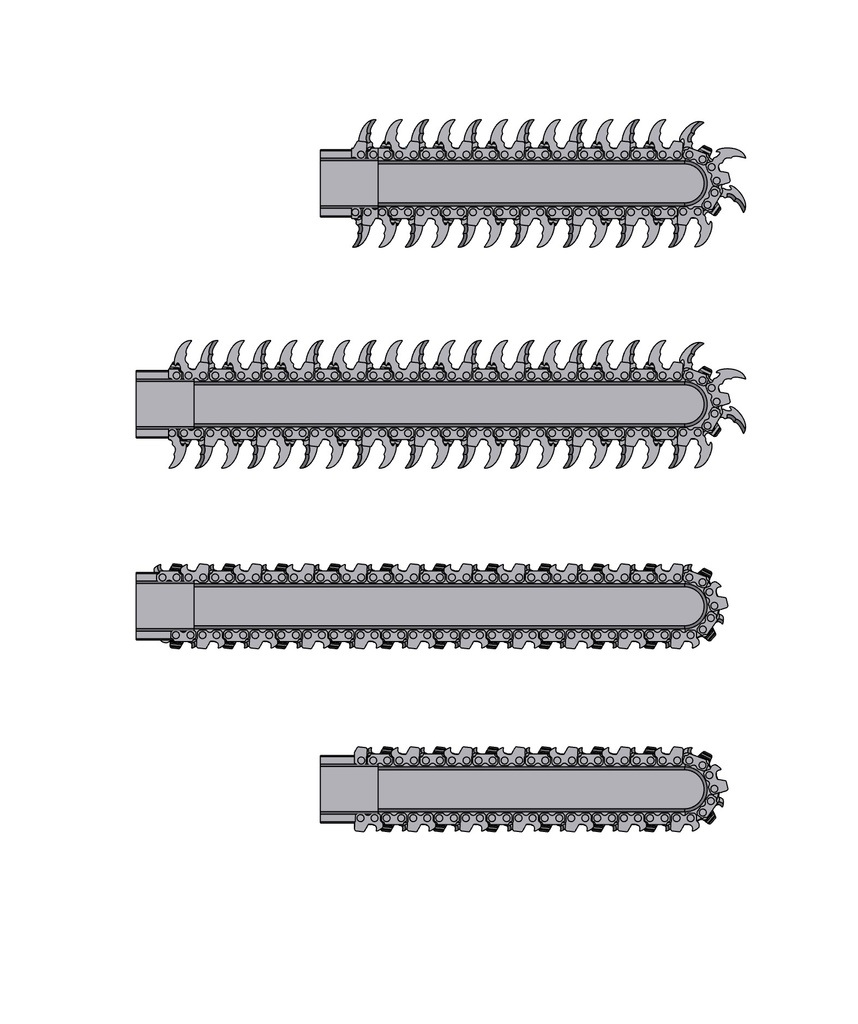 1/12フィギュア用武器チェーンソー「ソウルイーター」