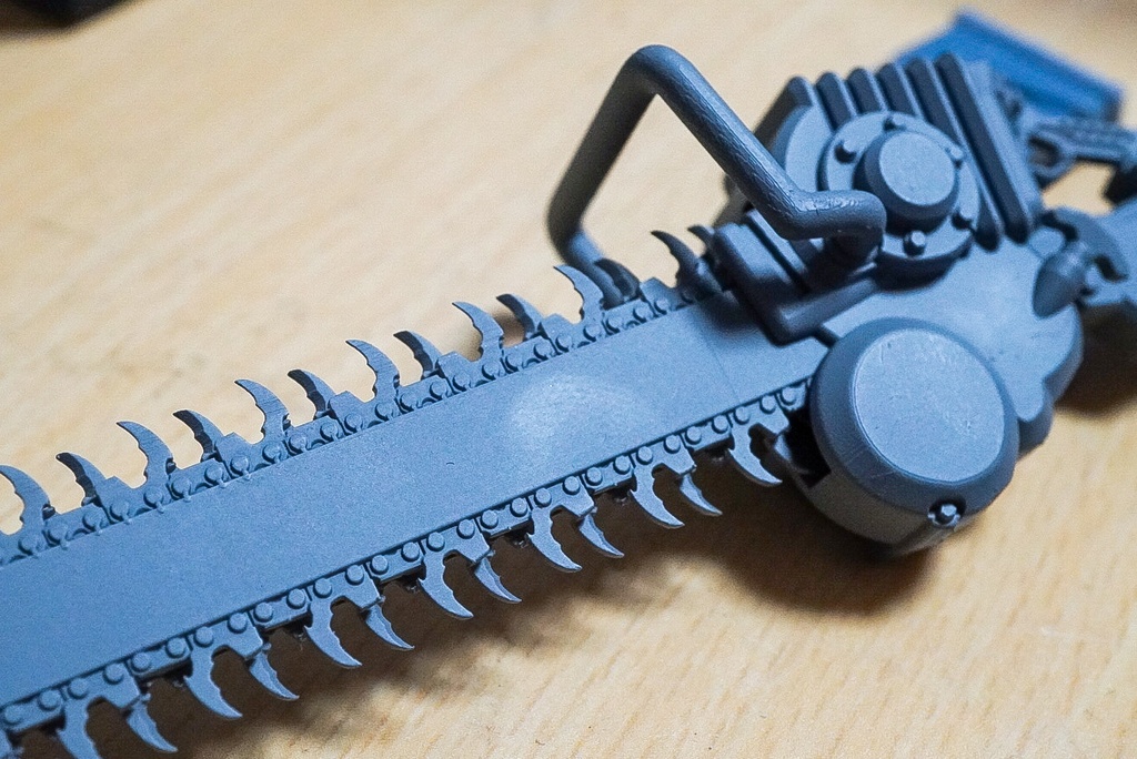 1/12フィギュア用武器チェーンソー「ソウルイーター」