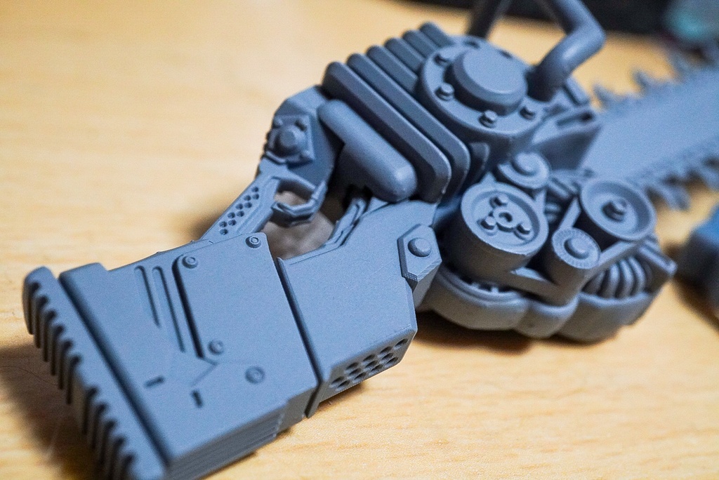 1/12フィギュア用武器チェーンソー「ソウルイーター」