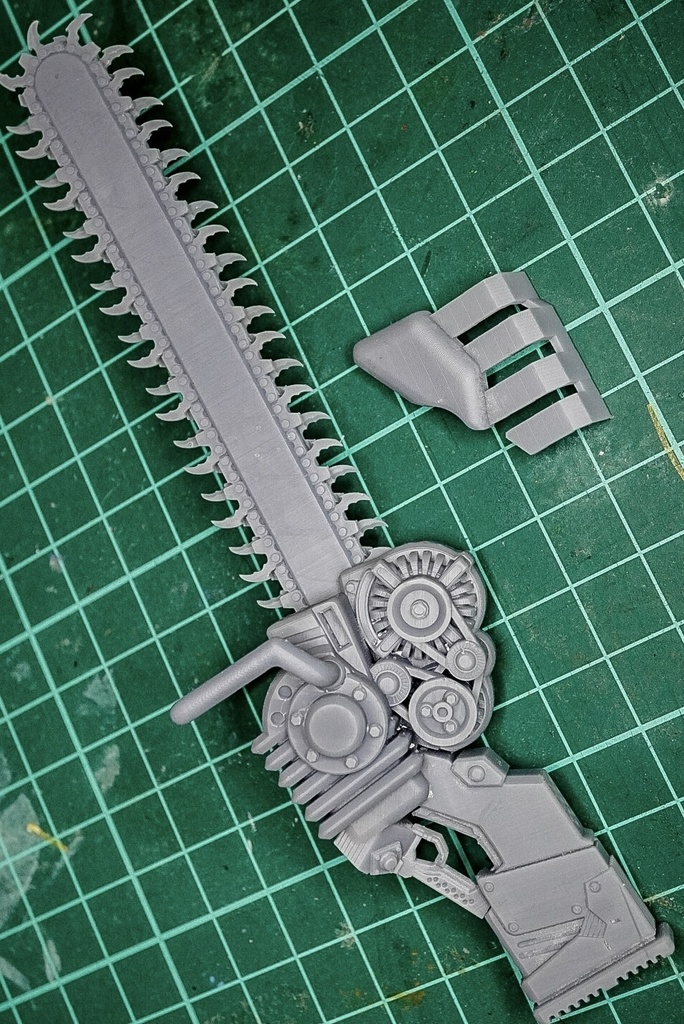 1/12フィギュア用武器チェーンソー「ソウルイーター」