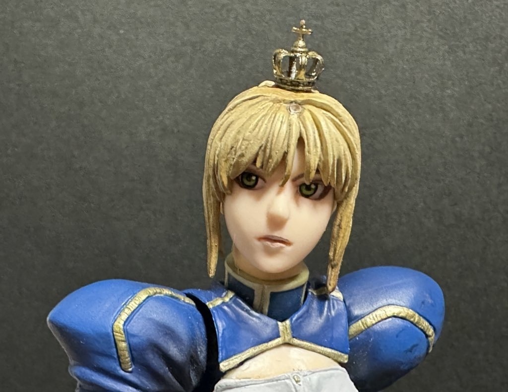 【未塗装】ミニサイズ王冠 4サイズ フィギュア等に