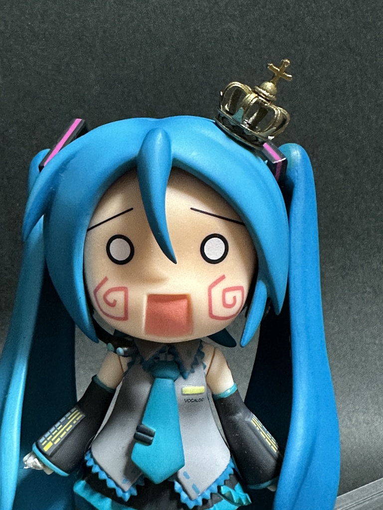 【未塗装】ミニサイズ王冠 4サイズ フィギュア等に