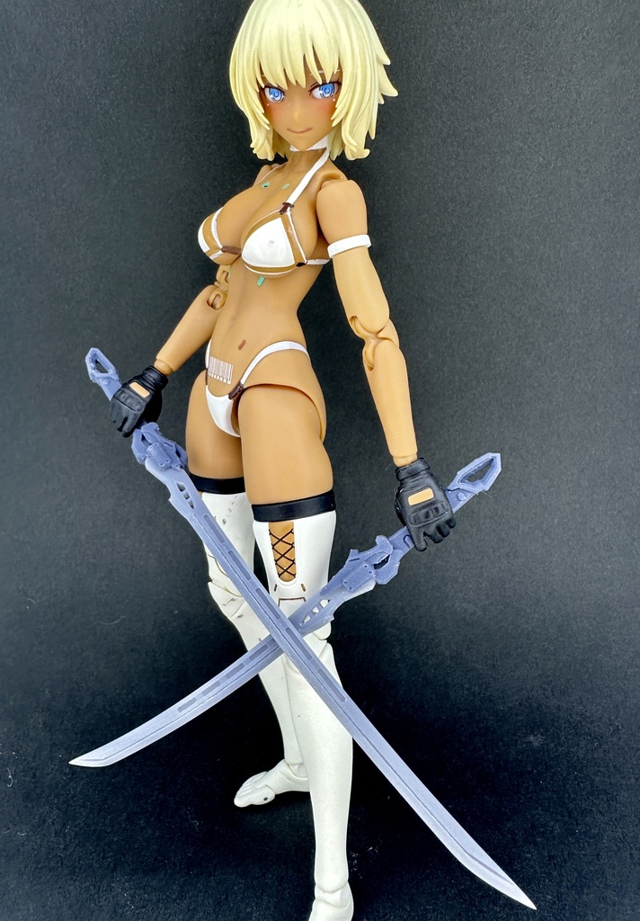 1/12 サイバー刀「海斬丸(ウミキリマル)」大脇差「風斬丸(カゼキリマル)」