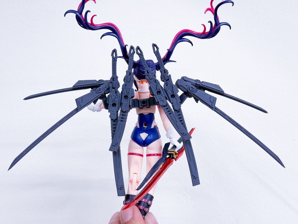 【フルセット】帯刀ユニット『羽衣』左右&サイバー刀