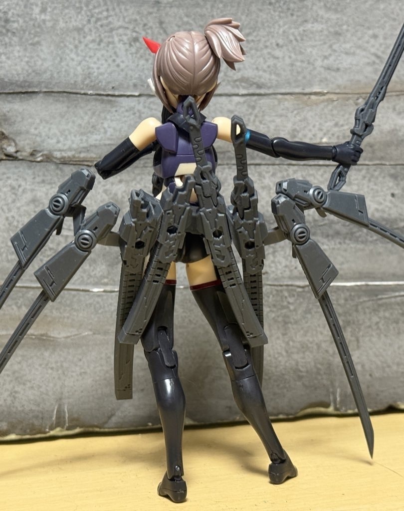 【フルセット】帯刀ユニット『羽衣』左右&サイバー刀