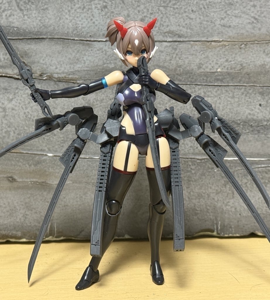 【フルセット】帯刀ユニット『羽衣』左右&サイバー刀