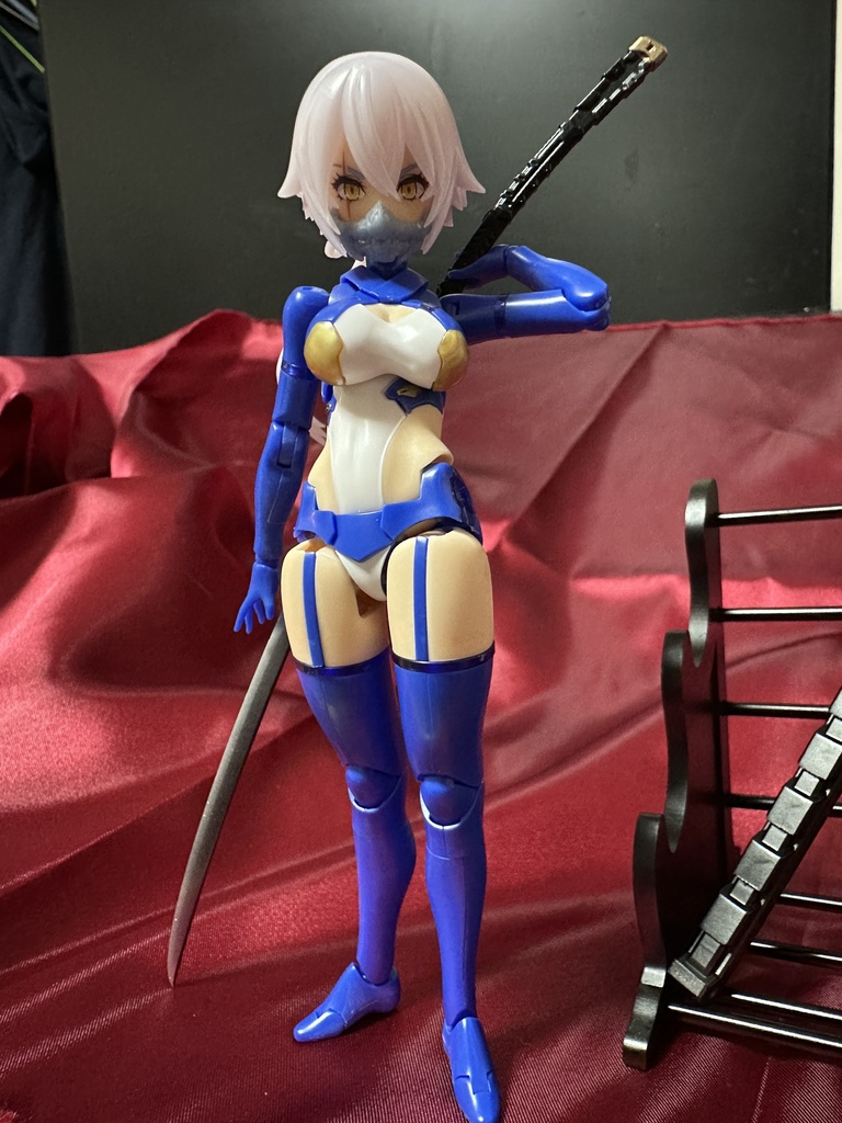 サイバー長刀「スメラギ」フィギュア用3Dプリントキット