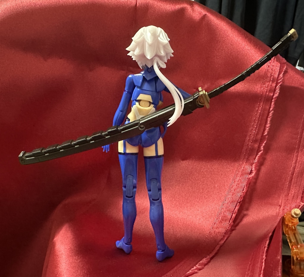 サイバー長刀「スメラギ」フィギュア用3Dプリントキット