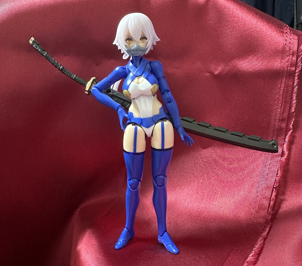 サイバー長刀「スメラギ」フィギュア用3Dプリントキット