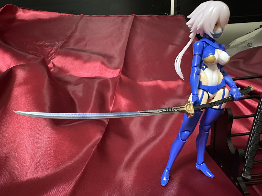 サイバー長刀「スメラギ」フィギュア用3Dプリントキット