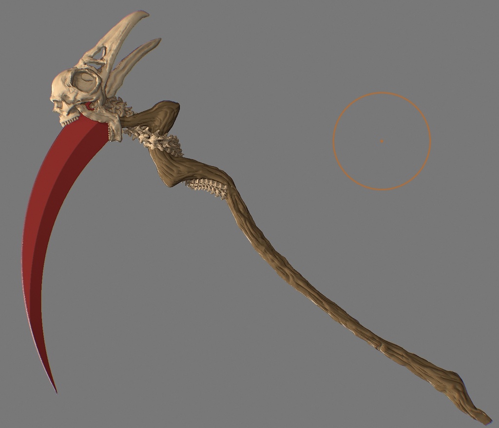 黄泉導の鎌&ミニ黄泉導の鎌