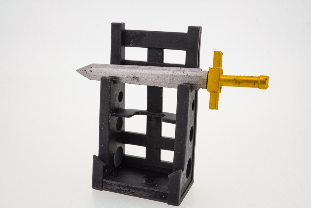 1/24ミニドワーフの鉄製武具立て