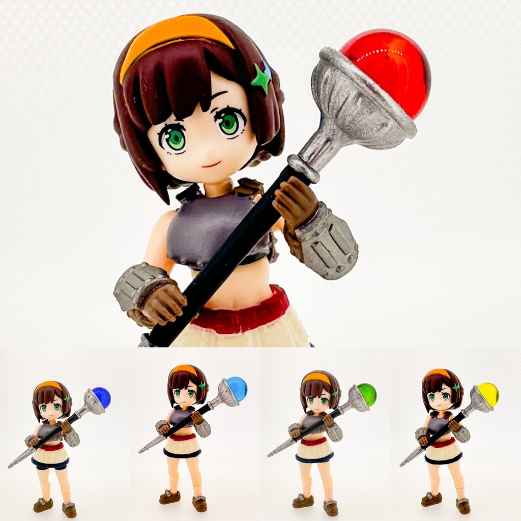 魔術師のロッド2本(宝玉5色付き)※別途ひっつき虫必須