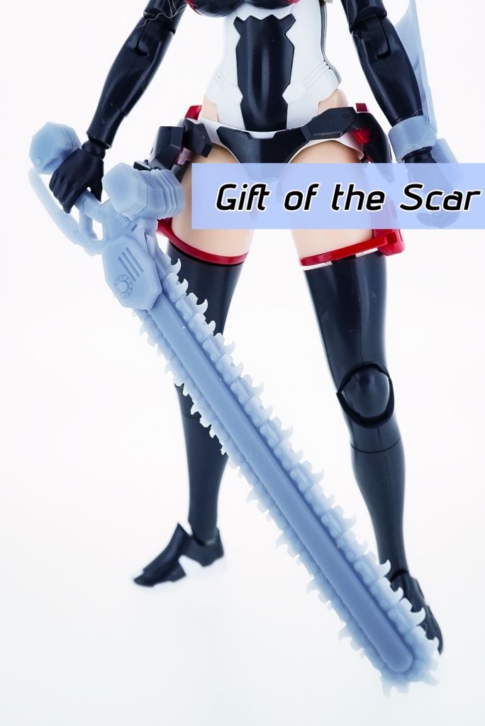 1/12 チェンソーブレード(長短差し替えセット)