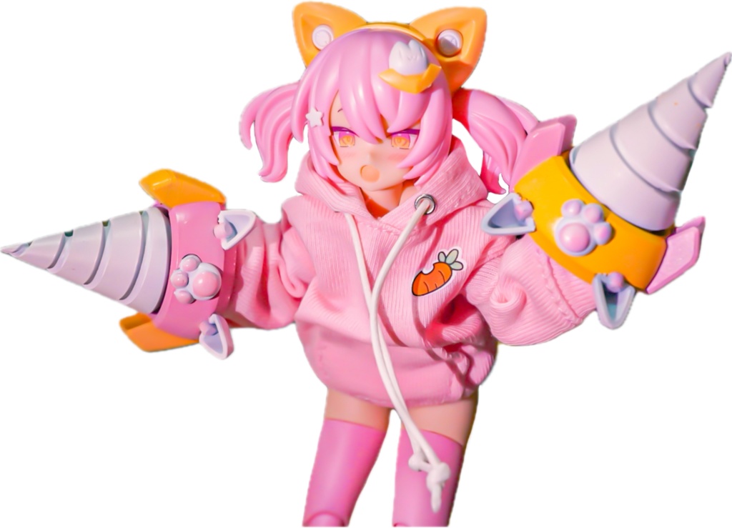 正規品 バニー部分欠品 メガミデバイス改造パーツ プニモフ用 プニモフ用1/12武器 プニ⭐︎モフシリーズ - BISAION - BOOTH