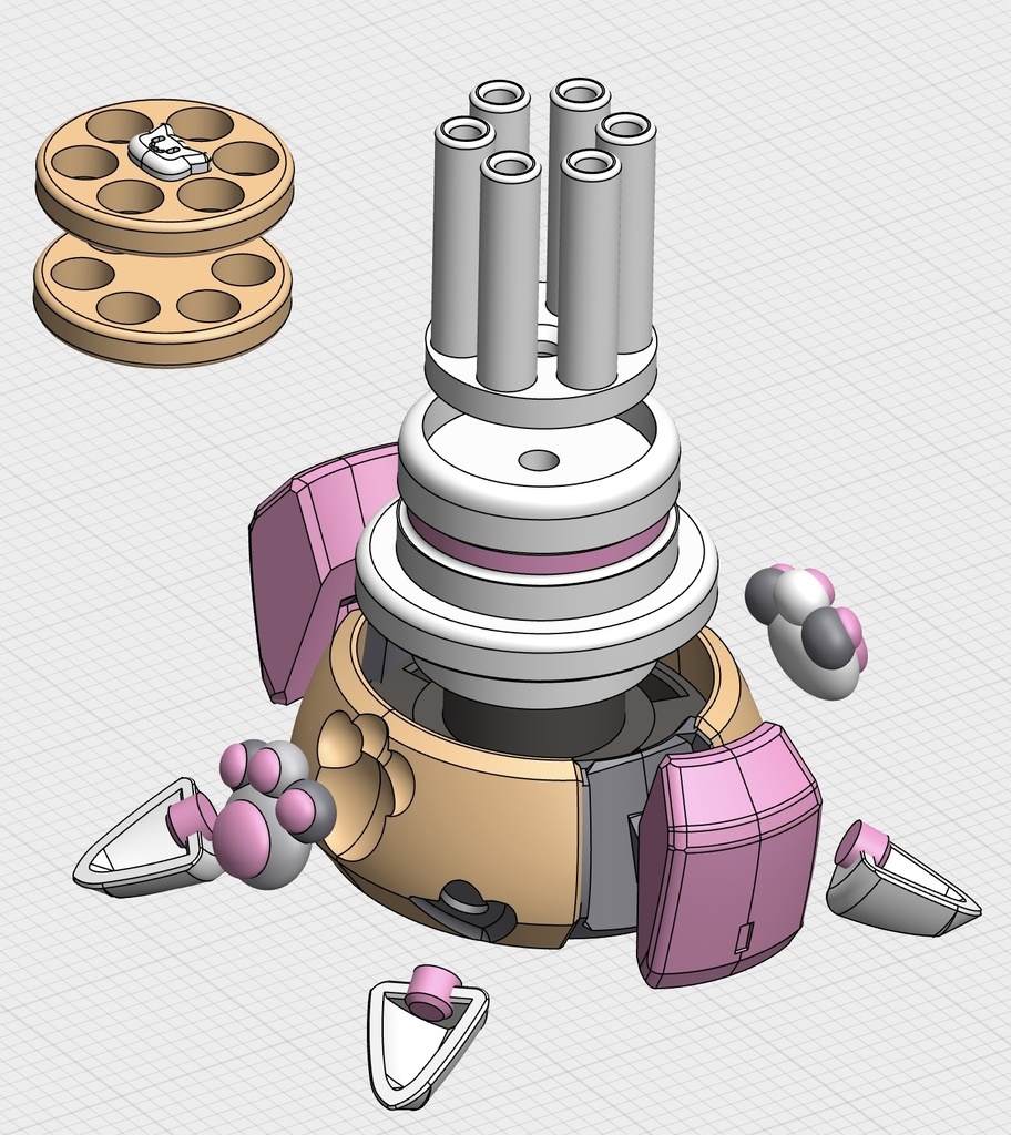 プニモフ用1/12武器 プニ⭐︎モフシリーズ