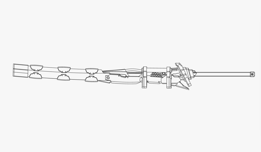 1/12 サイバー大太刀『枝垂れ血桜』