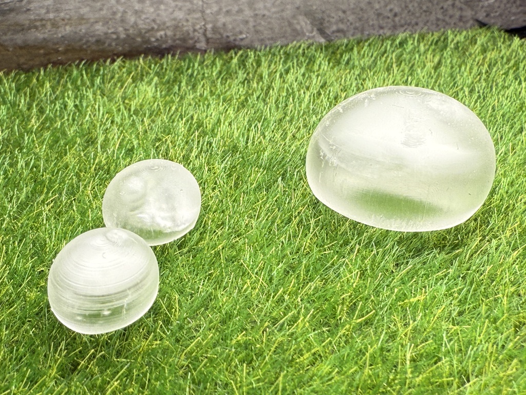 1/24想定 無塗装 クリア スライム 5ひきセット