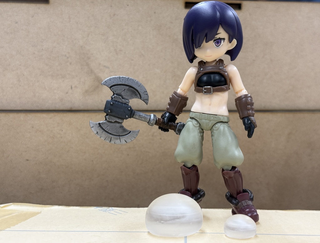 1/24想定 無塗装 クリア スライム 5ひきセット