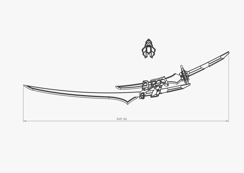 合身大太刀 紅血時雨ーくれないちしぐれー