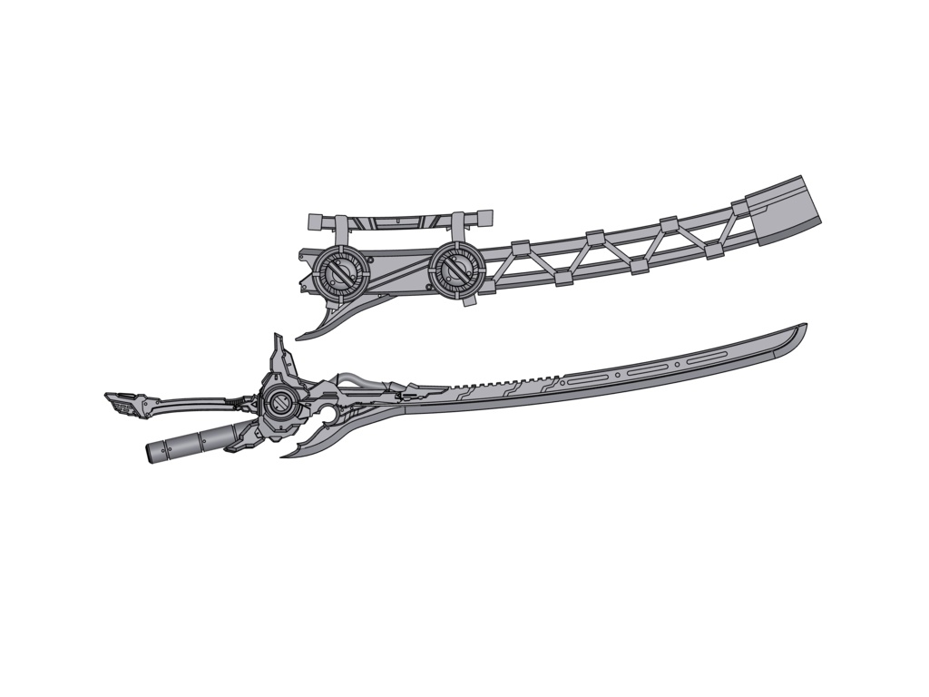 【1/12】 サイバー妖刀『ムラマサブレード』