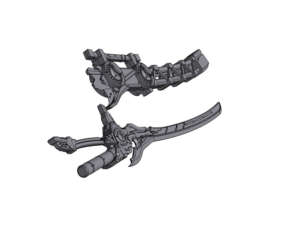 【1/12】 サイバー妖刀『ムラマサブレード』