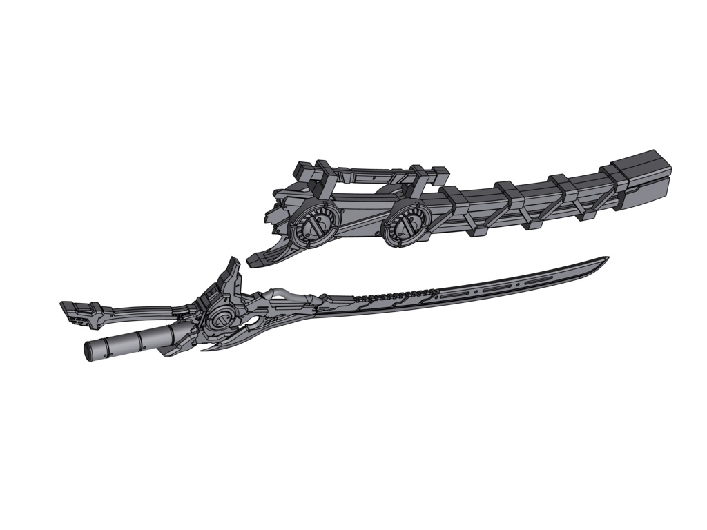 【1/12】 サイバー妖刀『ムラマサブレード』