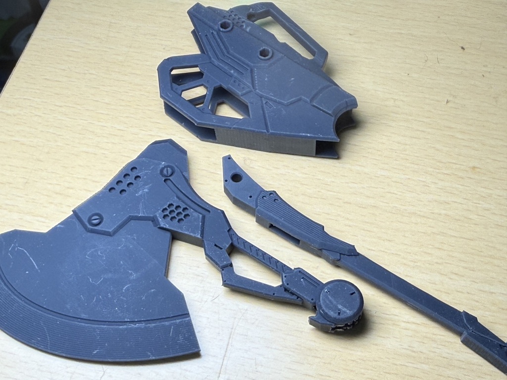 1/12 3mmグリップ 超重制圧戦斧「グラビティフォール」