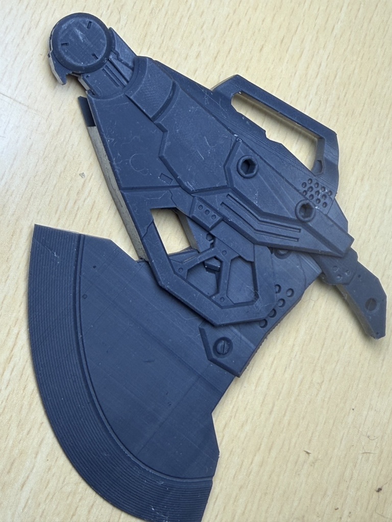 1/12 3mmグリップ 超重制圧戦斧「グラビティフォール」