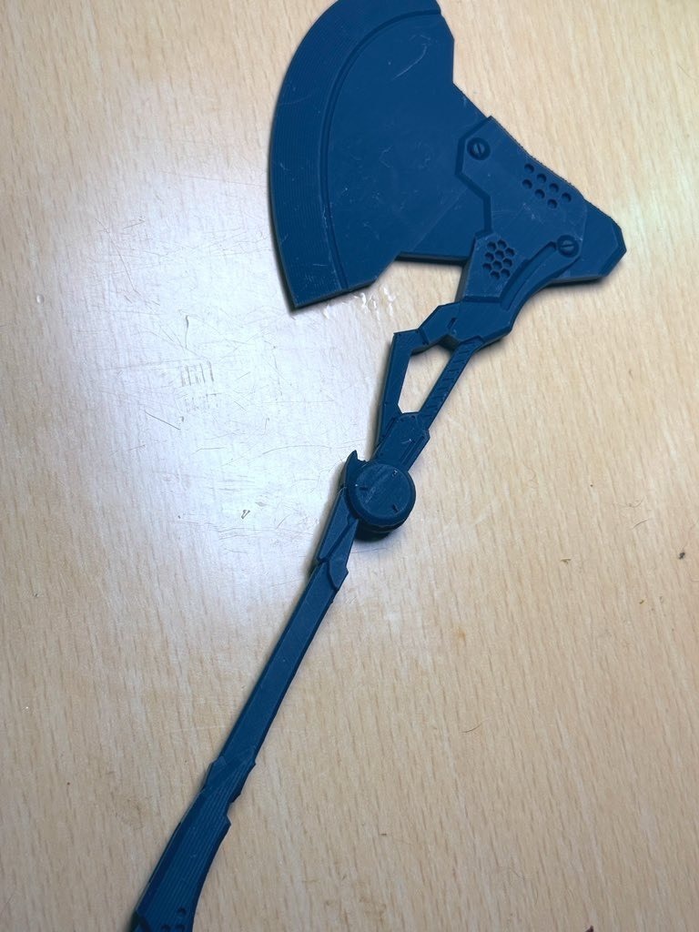 1/12 3mmグリップ 超重制圧戦斧「グラビティフォール」