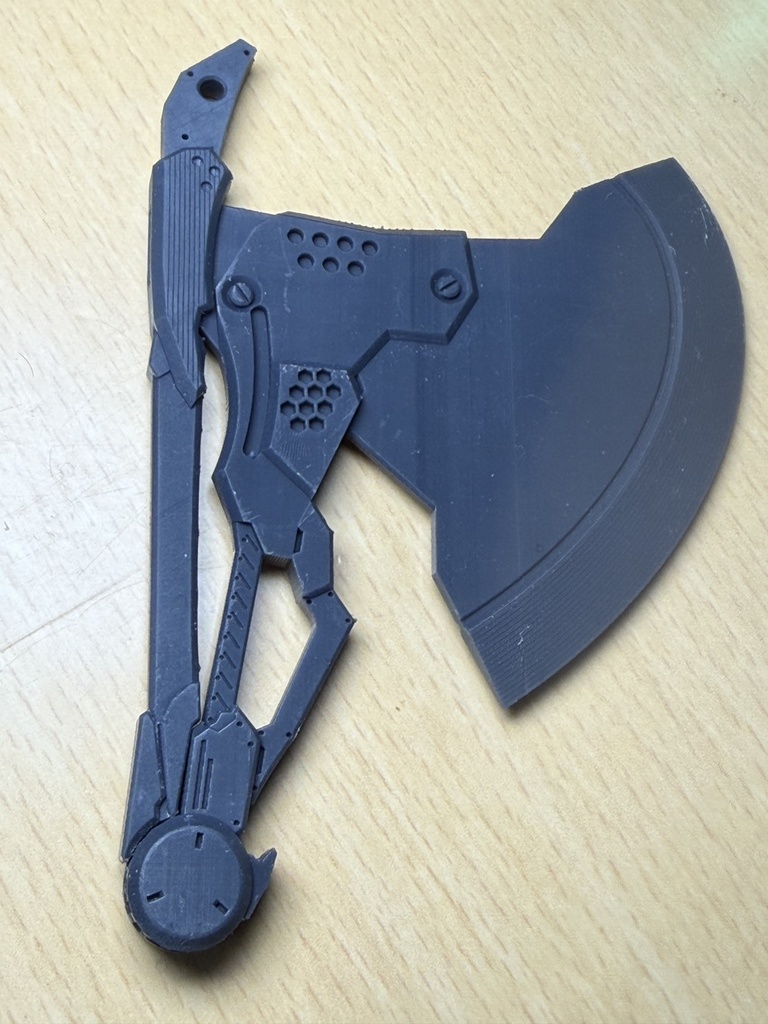 1/12 3mmグリップ 超重制圧戦斧「グラビティフォール」