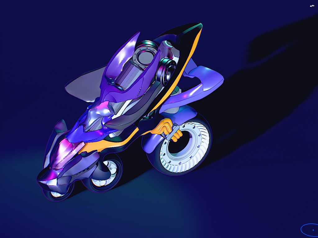 都市戦特化型 高速戦闘ユニット『紫電』