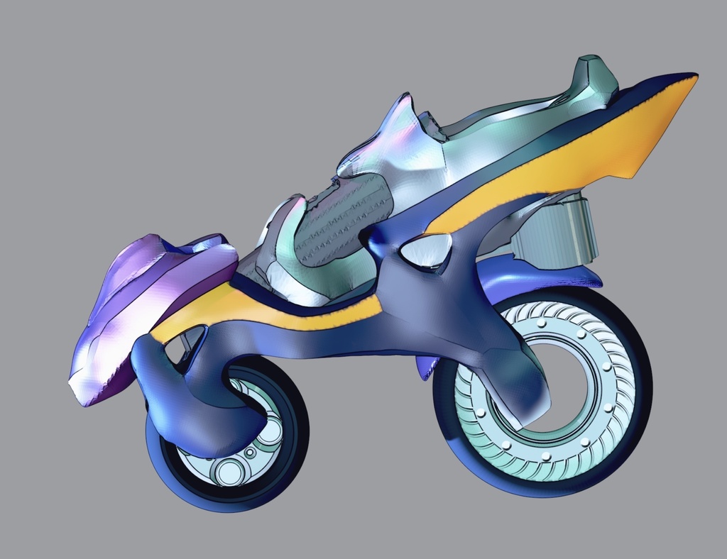 メガミ用高速戦闘ユニット『雷電』