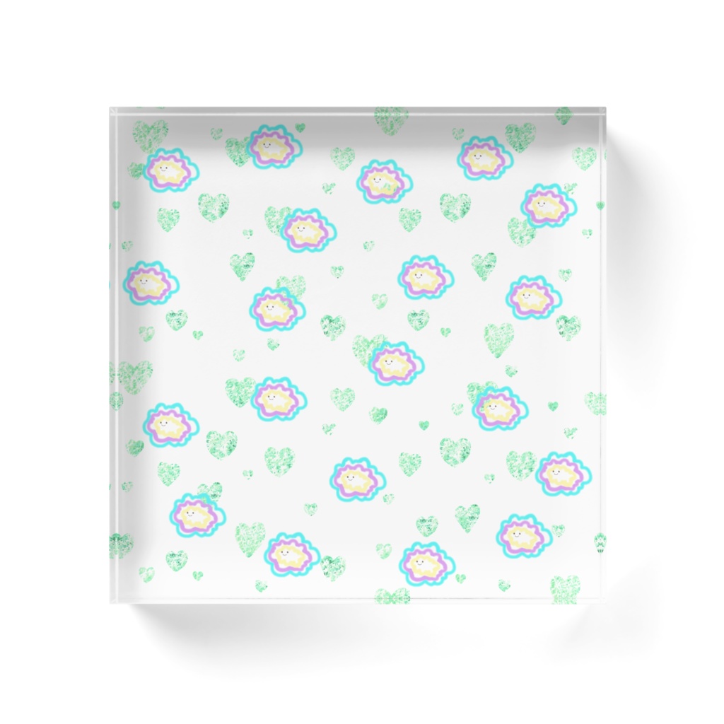 葉っぱときらきら〜きらるん〜小紋