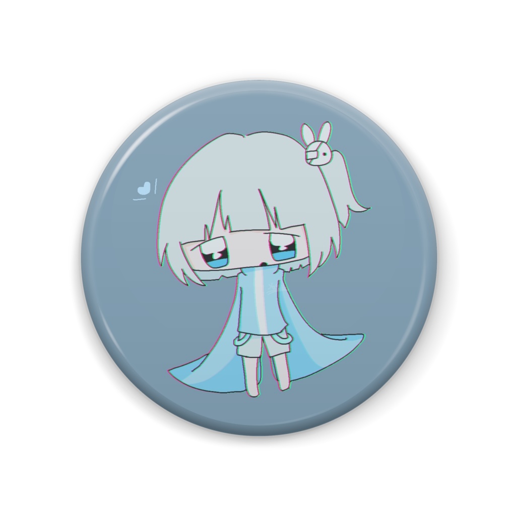 アマネ 57mm缶バッジ