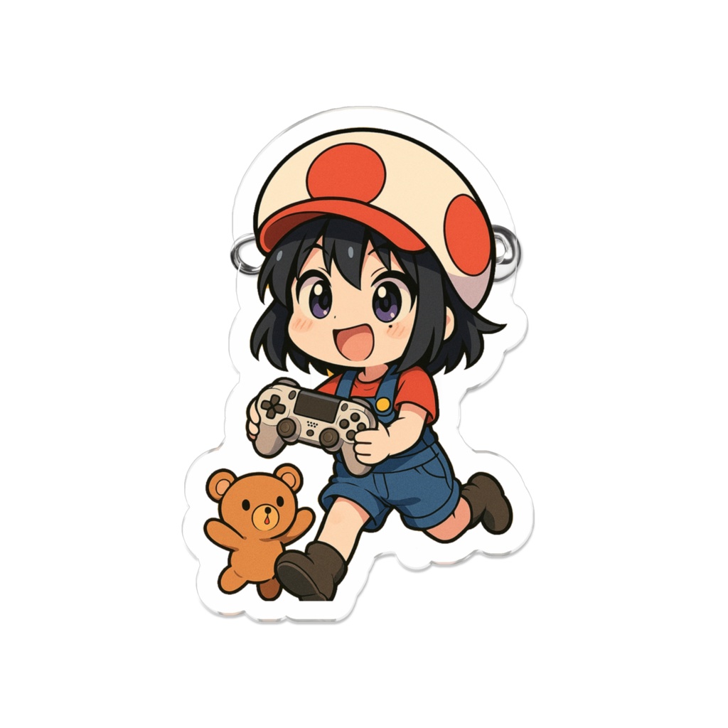 あるキノコ王国の人妻アクリルバッチ