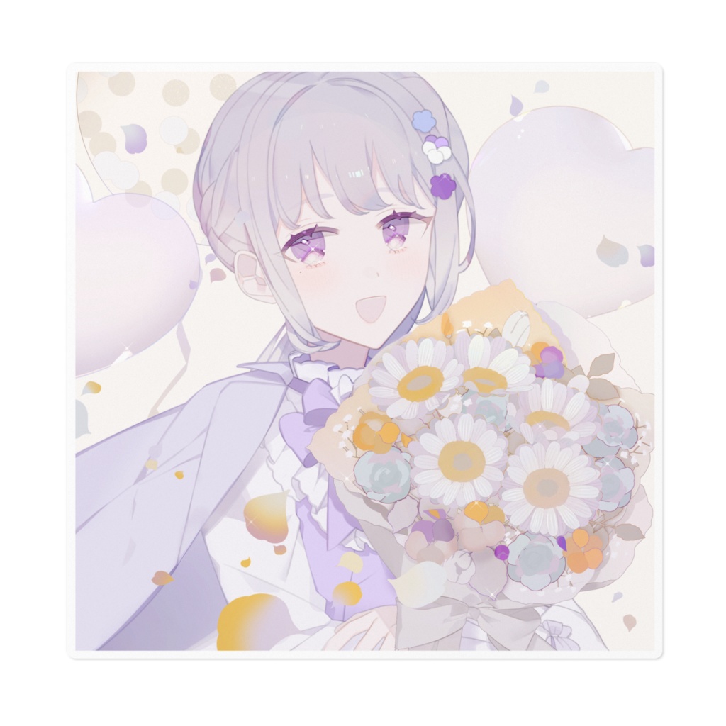 1周年記念ステッカー