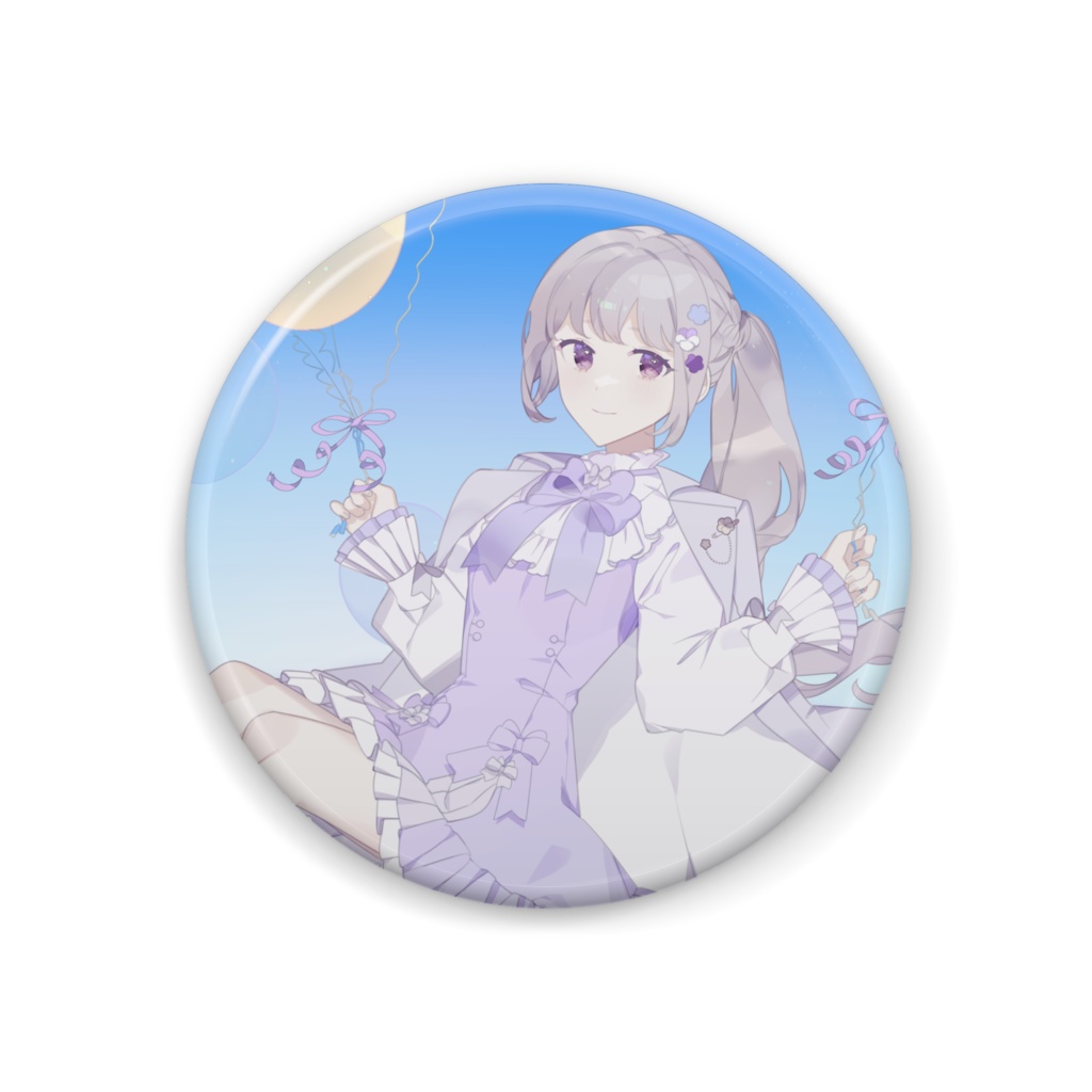2周年記念缶バッジ
