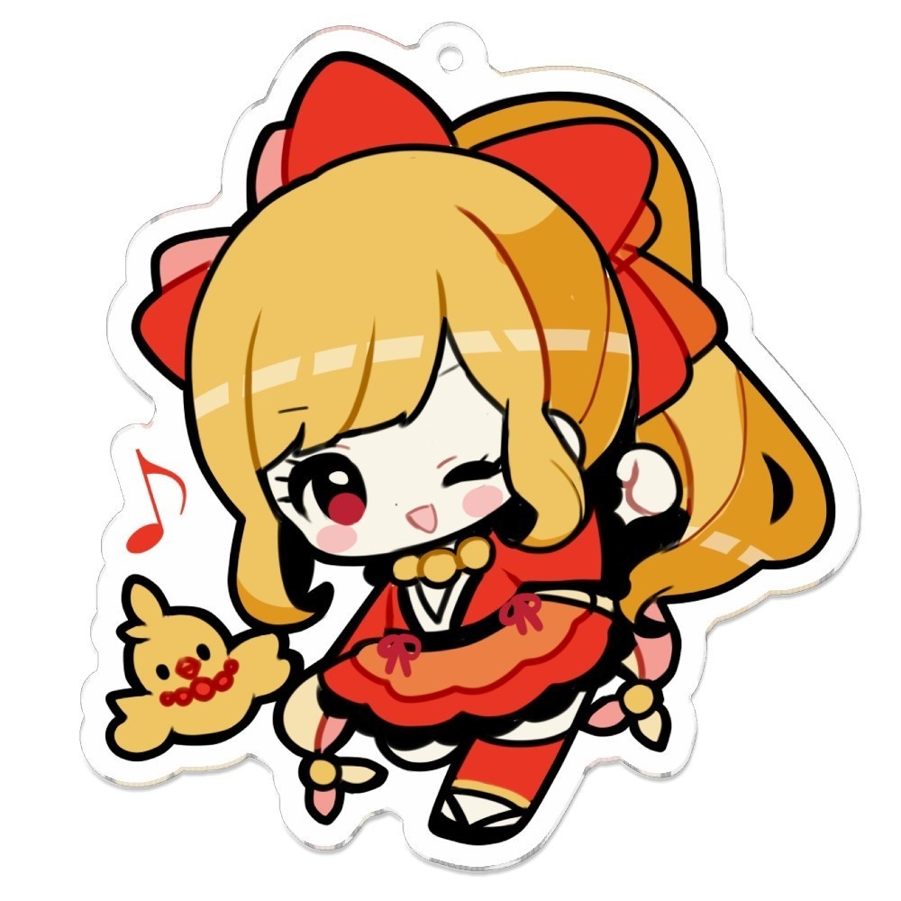 【セール】アクリルキーホルダー 70×70mm